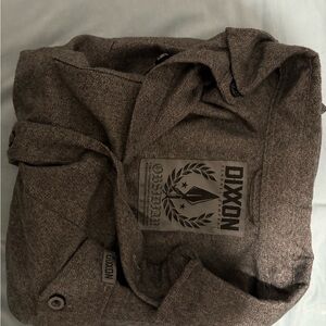 DIXXON Men's Charcoal Shirt Jacket